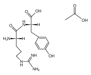 Arg-TyrOH*AcOH Structure