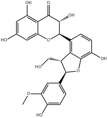 异水飞蓟亭结构式