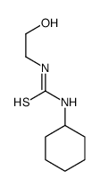 1-cyclohexyl-3-(2-hydroxyethyl)thiourea Structure