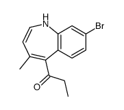 1-(8-bromo-4-methyl-1H-1-benzazepin-5-yl)propan-1-one Structure