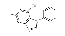 2-methyl-7-phenyl-3H-purin-6-one Structure