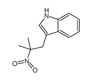 3-(2-甲基-2-硝基丙基)吲哚结构式