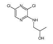 2-[(2-hydroxy-1-propyl)amino]-3,5-dichloropyrazine Structure