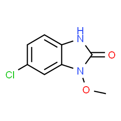 2H-Benzimidazol-2-one,6-chloro-1,3-dihydro-1-methoxy-(9CI) structure