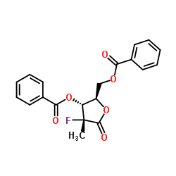 (2R)-2-Deoxy-2-fluoro-2-methyl-D-erythropentonic acid gamma-lactone 3,5-dibenzoate picture