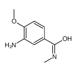 3-Amino-4-methoxy-N-methylbenzamide structure