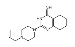 2-(4-prop-2-enylpiperazin-1-yl)-5,6,7,8-tetrahydroquinazolin-4-amine结构式