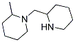 2-METHYL-1-(2-PIPERIDINYLMETHYL)PIPERIDINE结构式