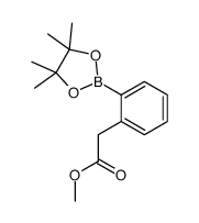 METHYL 2-(2-(4,4,5,5-TETRAMETHYL-1,3,2-DIOXABOROLAN-2-YL)PHENYL)ACETATE structure