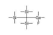 [[fluoro(dimethyl)germyl]-bis(trimethylsilyl)methyl]-trimethylsilane结构式