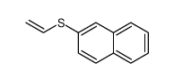 [2]naphthyl-vinyl sulfide Structure