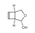 (1α,2α,5α)-3-oxabicyclo[3.2.0]hept-6-en-2-ol Structure