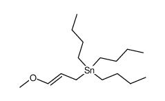 (E)-γ-(methoxyallyl)tributylstannane Structure