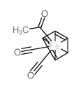 Iron, acetyldicarbonyl(h5-2,4-cyclopentadien-1-yl)- (9CI) structure