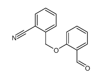 2-[(2-Formylphenoxy)methyl]benzonitrile结构式