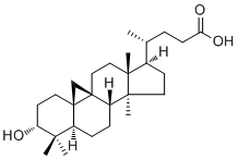 25,26,27-Trinor-3α-hydroxycycloartan-24-oic acid图片