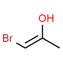 1-Propen-2-ol, 1-bromo-, (1Z)- (9CI) structure