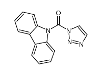 (9H-carbazol-9-yl)(1H-1,2,3-triazol-1-yl)methanone Structure