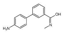 3-(4-Aminophenyl)-N-methylbenzamide Structure