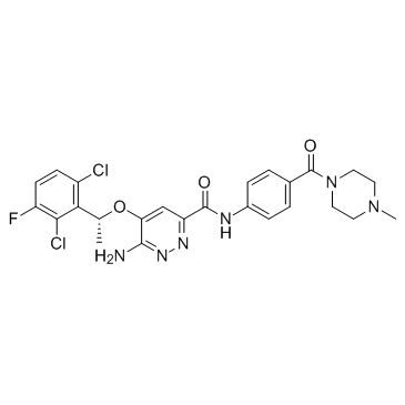 Ensartinib Structure