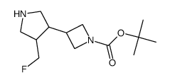 tert-butyl 3-(4-(fluoromethyl)pyrrolidin-3-yl)azetidine-1-carboxylate picture