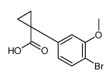 1-(4-bromo-3-methoxyphenyl)cyclopropane-1-carboxylic acid picture