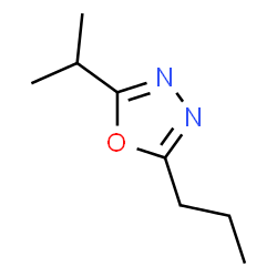 1,3,4-Oxadiazole,2-(1-methylethyl)-5-propyl-(9CI)结构式