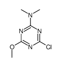 4-chloro-6-methoxy-N,N-dimethyl-1,3,5-triazin-2-amine Structure