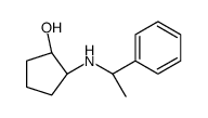 (1R,2R)-2-[[(1S)-1-phenylethyl]amino]cyclopentan-1-ol Structure