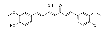 (1E,4Z,6E)-5-hydroxy-1,7-bis(4-hydroxy-3-methoxyphenyl)hepta-1,4,6-trien-3-one Structure