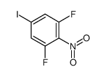 4-碘-2,6-二氟硝基苯结构式