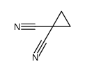 cyclopropane-1,1-dicarbonitrile Structure