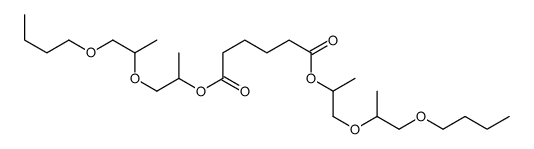 bis[1-(1-butoxypropan-2-yloxy)propan-2-yl] hexanedioate Structure