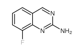 8-氟喹唑啉-2-胺结构式