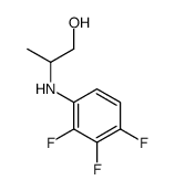 2-(2,3,4-trifluoroanilino)propan-1-ol Structure