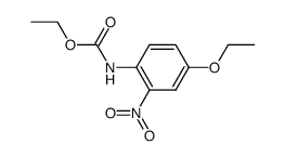 (4-ethoxy-2-nitro-phenyl)-carbamic acid ethyl ester结构式