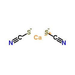 Calcium bis(thiocyanate) Structure