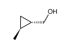 Trans-2-Methylcyclopropanemethanol Structure