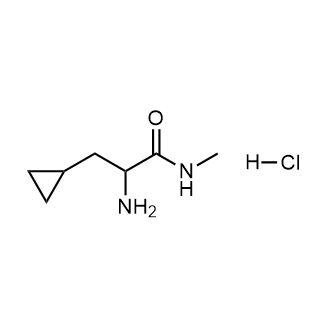 2-氨基-3-环丙基-N-甲基丙酰胺盐酸盐图片