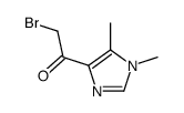 Ethanone,2-bromo-1-(1,5-dimethyl-1H-imidazol-4-yl)- Structure