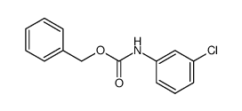 Carbanilic acid, m-chloro-, benzyl ester (6CI, 8CI)结构式