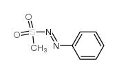 1-(METHYLSULFONYL)-2-PHENYLDIAZENE Structure