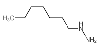 Hydrazine, heptyl- Structure