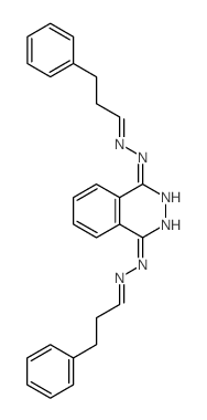 Hydrocinnamaldehyde,1,4-phthalazinediyldihydrazone (8CI)结构式