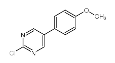 2-Chloro-5-(4-methoxyphenyl)pyrimidine picture