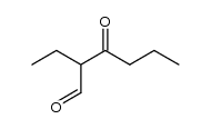 2-ethyl-3-oxo-hexanal Structure