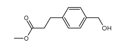 methyl 3-(4-(hydroxymethyl)phenyl)propanoate Structure