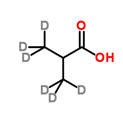 2-(2H3)Methyl(3,3,3-2H3)propanoic acid Structure