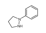 N-phenylpyrazolidine结构式