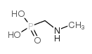 methylaminomethylphosphonic acid Structure